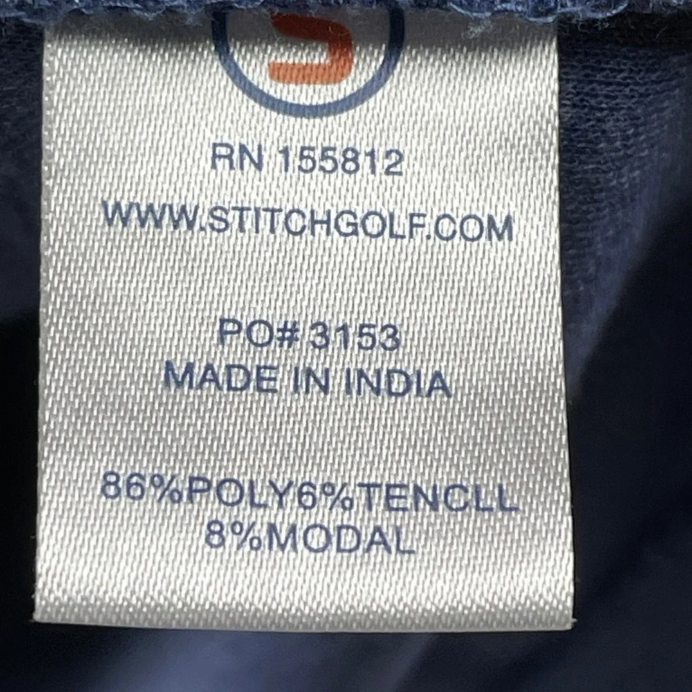 Dorset Field Club Sweatshirt Mens L Blue Golf 1886 Crest Pullover Raglan - Picture 5 of 7